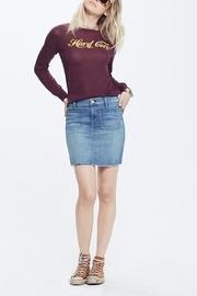 Denim High Waist Skirt