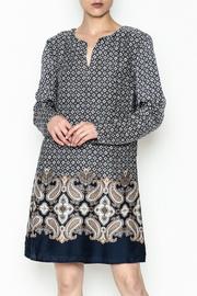 Paisley Border Dress