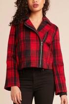  Plaid Red/black Jacket