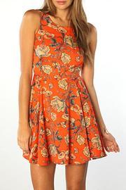 Inked Skater Dress