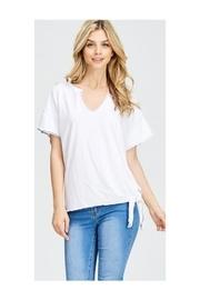  White V-neck T-shirt