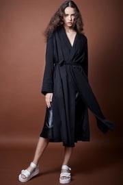  Bathrobe Black Trench