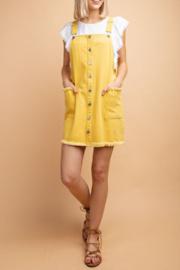  Button Down Overall Dress