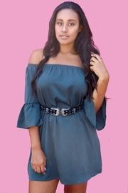 Sage Shoulder Dress