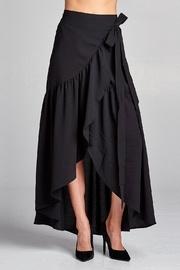  Frilled Wrap Skirt