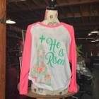  Hot Pink Baseball Tee