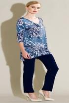  Floral Starburst Tunic