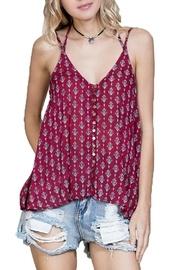  Button Up Tank Top