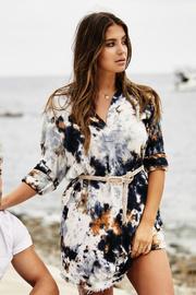  Tie Dye Shirtdress