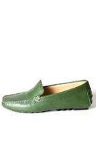  Green Leather Loafer