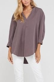  Tencel V-neck Blouse