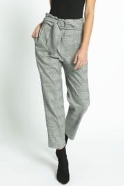  Belted Check Pants