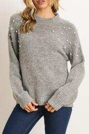  Pearl Embelished Sweater