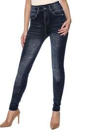 Faux Denim Leggings