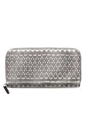  White Woven Wallet