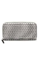  White Woven Wallet