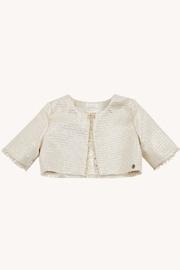  Gold Cropped Jacket