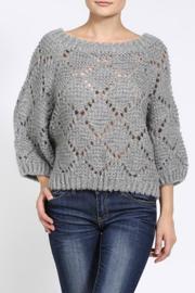  Cropped Knit Sweater