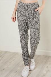  Leopard Drawstring Joggers