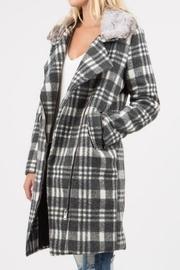  Grey Plaid Coat