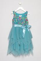  Aqua Petal Dress