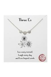  Three L's Necklace