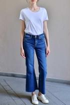  Cropped Bell Jeans