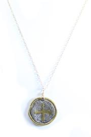  St. Benedict Medallion Necklace - 8.5 Inch Chain