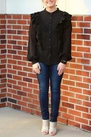 Ruffle Chiffon Blouse