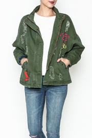  Ripped Military Jacket