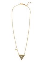  Gold Triangle Necklace