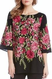  Embroidered Slit Tunic