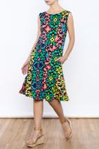  Multicolor Knit Dress