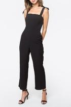  Tie Shoulder-strap Jumpsuit