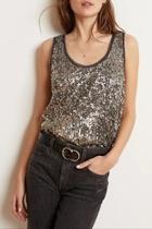  Leyla Sequins Top