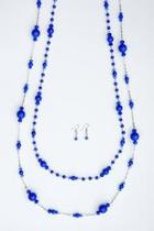  Blue Necklace Set