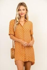 Lotus Shirt Dress