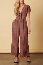  Wide-leg Print Jumpsuit