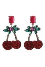  Cherry Red Earring