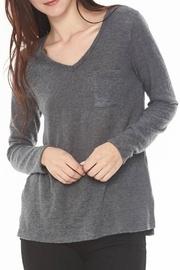  Grey Sheer Sweater