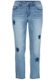  Star And Trim Detail Jeans