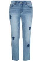  Star And Trim Detail Jeans