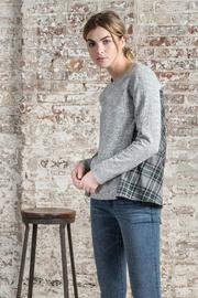  Flannel Back Sweatshirt