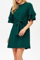  Hunter Ruffle Dress