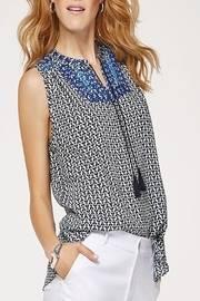  Black & Blue Top