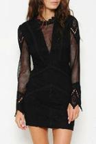  Sheer Mesh Dress