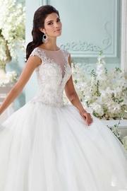  Illusion Neck Ballgown
