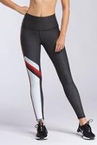  Radial Stripe Legging