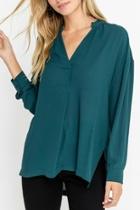  Forest Green Blouse