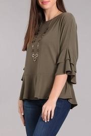  Madeline Olive Top